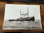 Ansichtkaart schip Stentor, bureau wijsmuller IJmuiden, Verzamelen, Ophalen of Verzenden, Motorboot, Zo goed als nieuw, Kaart, Foto of Prent