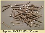 Nieuwe RVS A2 tapbouten M5x30, M5x40, M5x50. € 0,10, Watersport en Boten, Verzenden, Nieuw, Overige typen