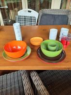 Retro Serviesgoed Set Mepal, Caravans en Kamperen, Ophalen, Gebruikt