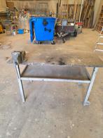 Werktafel met bankschroef, Ophalen, Gebruikt, 70 tot 120 cm, Bankschroef