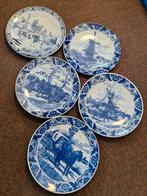 Wandborden schalen Delfts blauw, Chemkefa, Antiek en Kunst, Ophalen