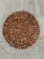 gevlochten onderzetter riet 40 x 40 x 2 cm, Ophalen of Verzenden, Nieuw, Rond, Riet