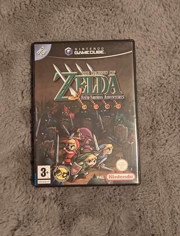 Zelda Four Swords Adventures - Gamecube beschikbaar voor biedingen