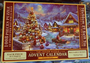 Legpuzzel Alishomt – 1008 stukjes–Adventskalender–Christmas beschikbaar voor biedingen