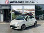 Fiat 500C 0.9 TwinAir Lounge |AIRCO|PARELMOER|ORIG NL|NAP| 3, Euro 5, 86 pk, Gebruikt, Zwart