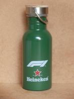 Heineken bier drinkfles Zero alcohol metalen flesje F1 bidon, Verzamelen, Ophalen of Verzenden, Nieuw, Flesje(s), Heineken