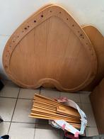 Hartvormige Houten box - compleet, Kinderen en Baby's, Boxen, Ophalen, Gebruikt, In hoogte verstelbaar