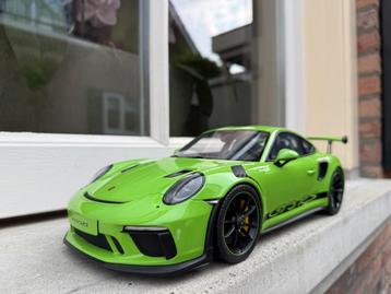 1:12 Porsche 911 991.2 GT3 RS Lizard green GT Spirit GT917 beschikbaar voor biedingen