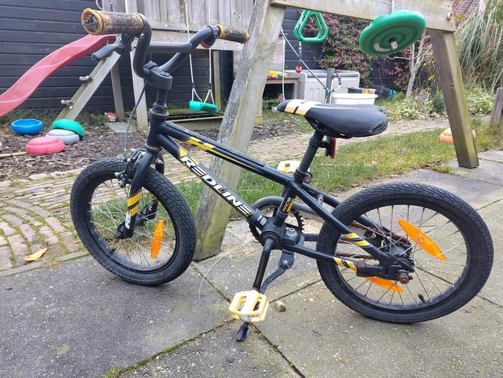 Jongens Crossfiets 16 inch - Redline, Fietsen en Brommers, Fietsen | Jongens, Gebruikt, Ophalen of Verzenden