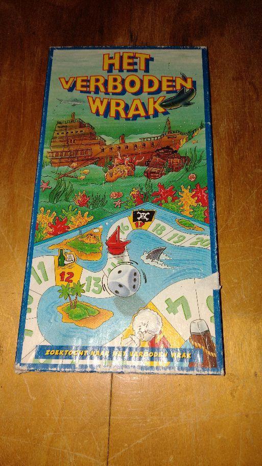 Bordspel Het Verboden Wrak, Hobby en Vrije tijd, Gezelschapsspellen | Bordspellen, Gebruikt, Een of twee spelers, Drie of vier spelers