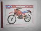 Honda MTX125R - MTX200R Onderdelen Boek  € 10,00, Verzenden, Honda