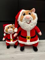 AH hamsters knuffels grote en kleine kerstman, Ophalen of Verzenden, Zo goed als nieuw, Overige typen