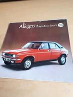 Jaren70 Austin Allegro 1500 vinyl dak folder British Leyland, Ophalen of Verzenden, Overige merken