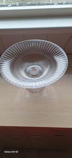 Kristallen  fruitschaal, Huis en Inrichting, Woonaccessoires | Schalen en Manden, Ophalen, Zo goed als nieuw, Rond, Glas