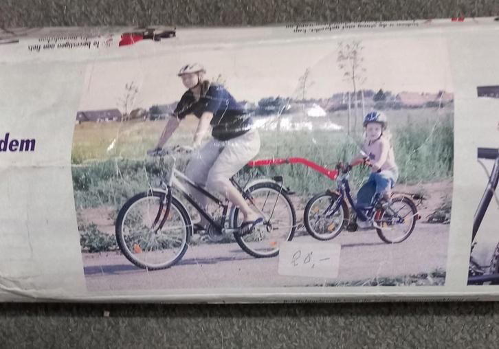 Aanhangfiets / Fietskar Tandemstang, Fietsen en Brommers, Fietsaccessoires | Aanhangers en Karren, Kinderkar, Ophalen