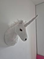 Eenhoorn kop, Kinderen en Baby's, Kinderkamer | Inrichting en Decoratie, Ophalen of Verzenden, Zo goed als nieuw, Wanddecoratie