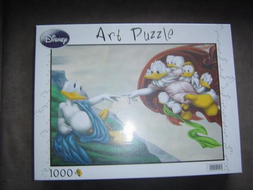 Disney Art Puzzle 1000 stukjes Nieuw in verpakking, Hobby en Vrije tijd, Denksport en Puzzels, Nieuw, Legpuzzel, 500 t/m 1500 stukjes