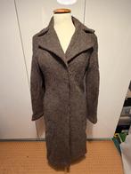 Mango  visgraat wollen jas - Maat S, Mango, Bruin, Ophalen of Verzenden, Maat 36 (S)