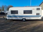 Mooie hobby 500 KMF caravan  6/7pers, 3 pers stapelbed., Hobby, Treinzit, Particulier, Meer dan 6