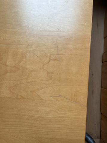 Ikea galant bureau verstelbare poten 120x 80cm - afbeelding 3