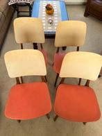 Vintage eetkamerstoelen jaren ‘60, Ophalen, Gebruikt, Jaren 60, Vier