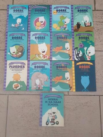 Borre boekjes, paars gestreept groep 1/2 onbeschreven beschikbaar voor biedingen