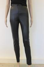 Costes zwarte leatherlook legging maat XS, Maat 36/38 (S), Costes, Ophalen of Verzenden, Zo goed als nieuw