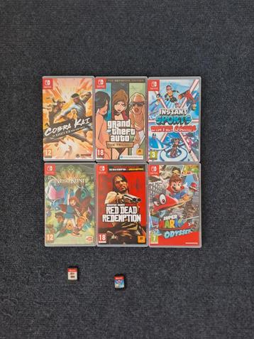 Nintendo switch games beschikbaar voor biedingen