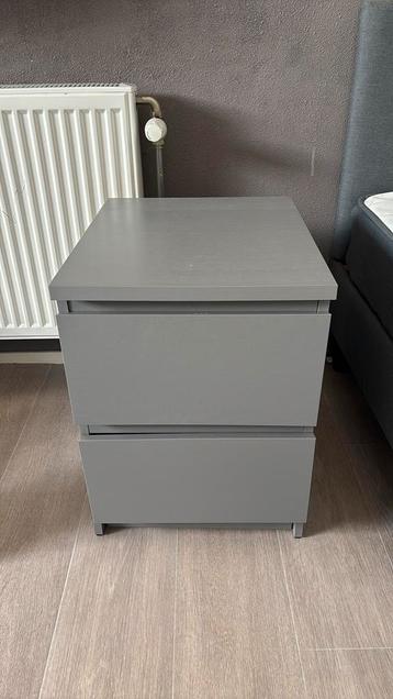 Ikea Nachtkastje in de kleur blauw/grijs