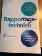 Rapportage techniek, Ophalen of Verzenden, Zo goed als nieuw