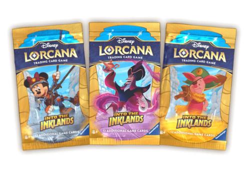 Disney Lorcana TCG: Into the Inklands – Losse Booster Engels, Hobby en Vrije tijd, Verzamelkaartspellen | Overige, Nieuw, Booster