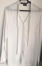 Witte blouse van Gerry Weber in maat 42, Maat 42/44 (L), Ophalen of Verzenden, Wit, Zo goed als nieuw