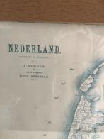 landkaart, Ophalen, 1800 tot 2000, Nederland, Landkaart
