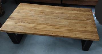 Romaro salontafel 135x70 cm teak mix rough hout  beschikbaar voor biedingen