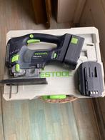 Festool Carvex PSBC 420 EB accu decoupeerzaag,koffer+2accu’s, Gebruikt, Decoupeerzaag, Ophalen of Verzenden, 30 tot 70 mm