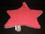 BABYS ONLY STER KNUFFELDOEK GEBREID/GEHAAKT ROZE MET PLUCHE, Kinderen en Baby's, Speelgoed | Knuffels en Pluche, Ophalen of Verzenden
