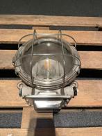 Antieke scheepslampen industriële wandlamp buitenverlichting, Antiek en Kunst, Antiek | Lampen, Ophalen of Verzenden