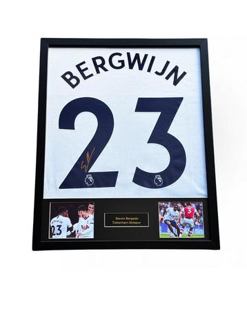 Steven Bergwijn gesigneerd Tottenham Hotspur thuisshirt beschikbaar voor biedingen