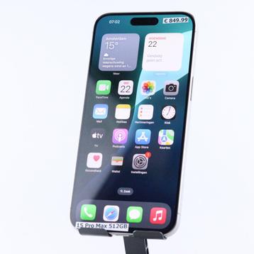 iPhone 15 Pro Max 512GB Naturel | Redelijke staat beschikbaar voor biedingen