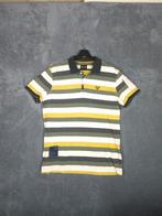 PME Legend Polo Shirt XL Groen Geel gestreept Pall Mall, Kleding | Heren, Polo's, ., Geel, Maat 56/58 (XL), Ophalen of Verzenden