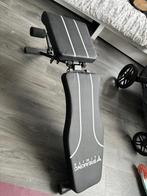 Verstelbare halterbank - Perfect voor thuisgym!, Ophalen, Gebruikt, Krachtstation, Armen