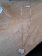 925 zilveren ketting met hartje hanger, Ophalen of Verzenden, Zilver, Zilver