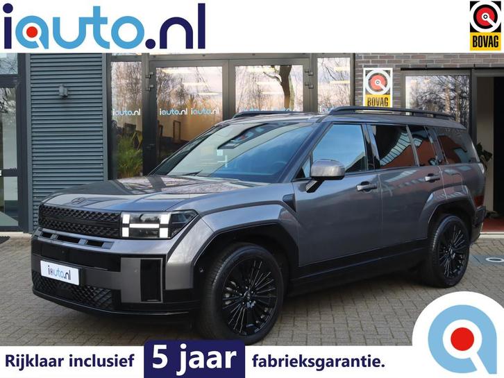 Hyundai Santa Fe 1.6 T-GDI PHEV 252PK Black Line 4WD 7p. LED, Auto's, Hyundai, Bedrijf, Te koop, Santa Fe, 360° camera, 4x4, ABS