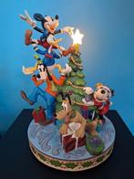 Disney beeld Mickey and friends met licht en geluid, Ophalen, Mickey Mouse, Zo goed als nieuw, Beeldje of Figuurtje