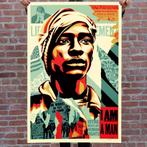 Shepard Fairey (OBEY) - Voting Rights.. - gesigneerd, Ophalen of Verzenden