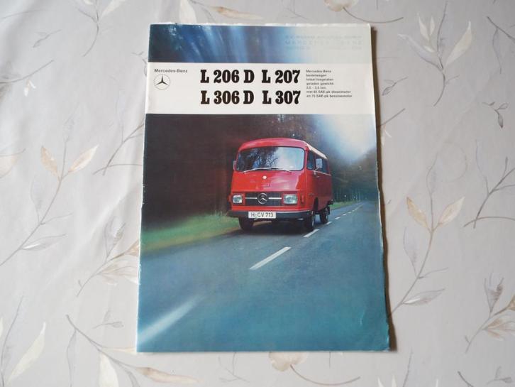 Mercedes Benz bestelwagen (hanomag henschel), Boeken, Auto's | Folders en Tijdschriften, Zo goed als nieuw, Mercedes, Verzenden