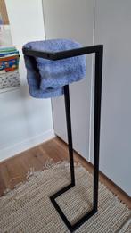 Handdoeken rek, Huis en Inrichting, Badkamer | Badtextiel en Accessoires, Ophalen, Zo goed als nieuw, Zwart, Handdoekenrek