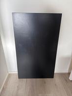 LINNMON Tafelblad - Zwartbruin, Huis en Inrichting, Ophalen, 50 tot 100 cm, Zo goed als nieuw, Tafelblad