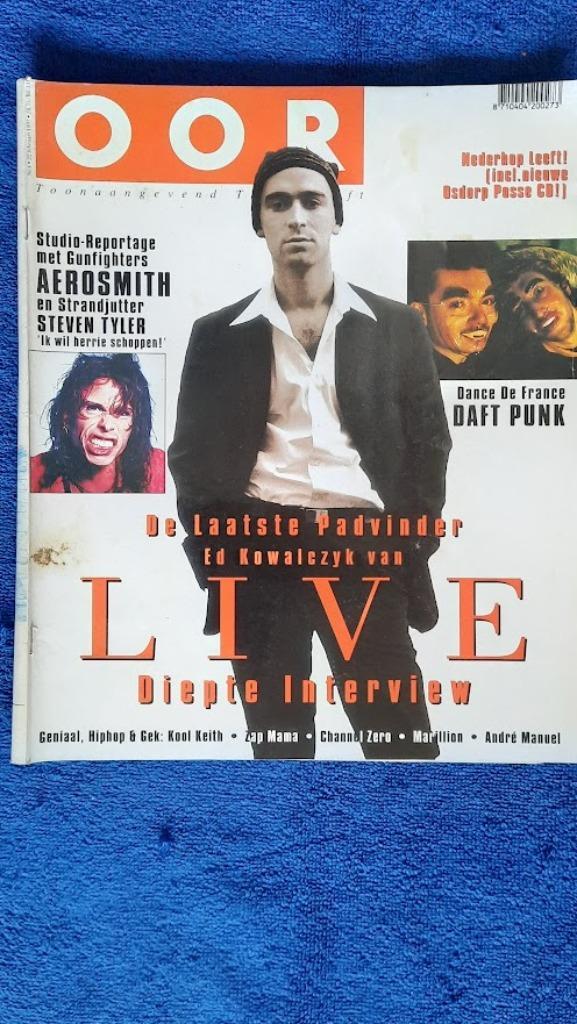 OOR 4-1997 Osdorp Posse Nederpop Aerosmith Steven Tyler Live, Boeken, Tijdschriften en Kranten, Zo goed als nieuw, Muziek, Film of Tv