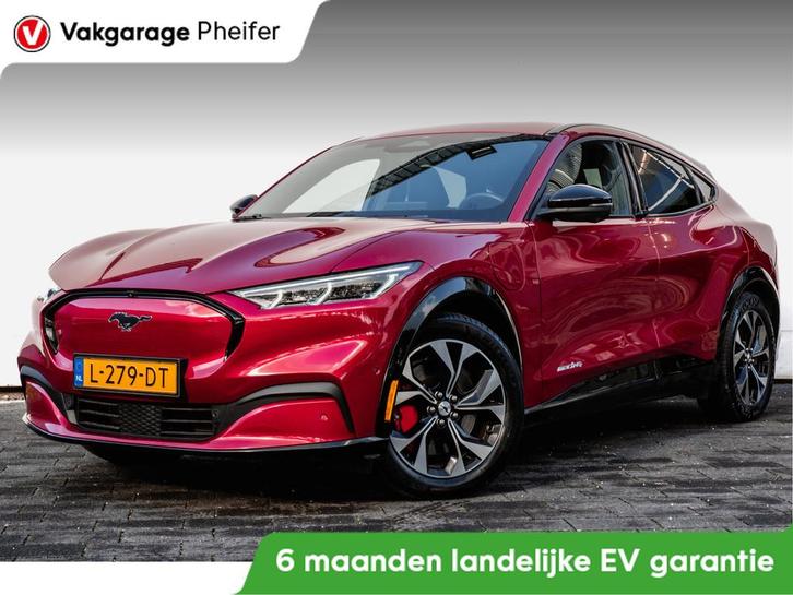 Ford Mustang Mach-E AWD 75 kWh Leer/ B&O/ 360 Camera/ Elektr, Auto's, Ford, Bedrijf, Te koop, Mustang, 360° camera, 4x4, ABS, Achteruitrijcamera